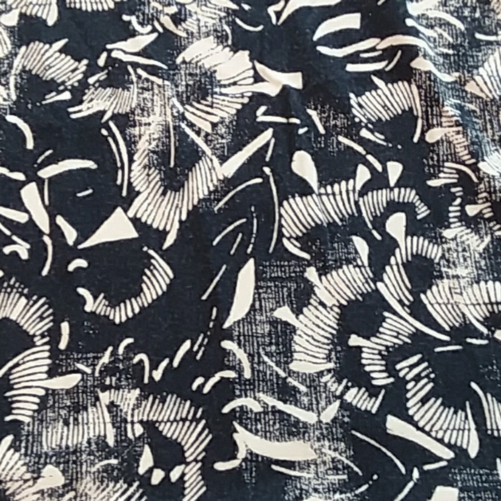 Athleta xxs navy blue abstract print dress - Picture 2 of 6
